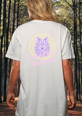 Oversized Boxy Mooncall Wolf T-shirt