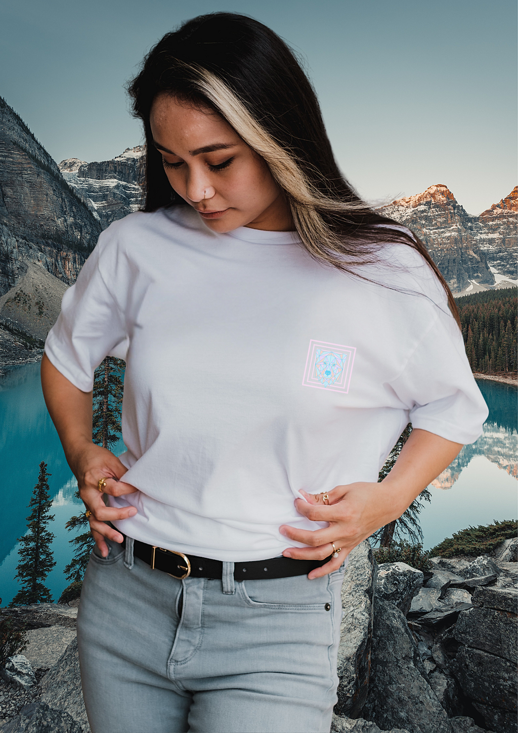 Oversized Boxy Bravepaw Bear T-shirt