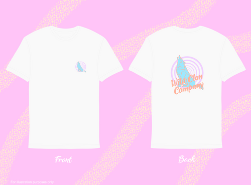 Blue Mooncall Wolf T-shirt
