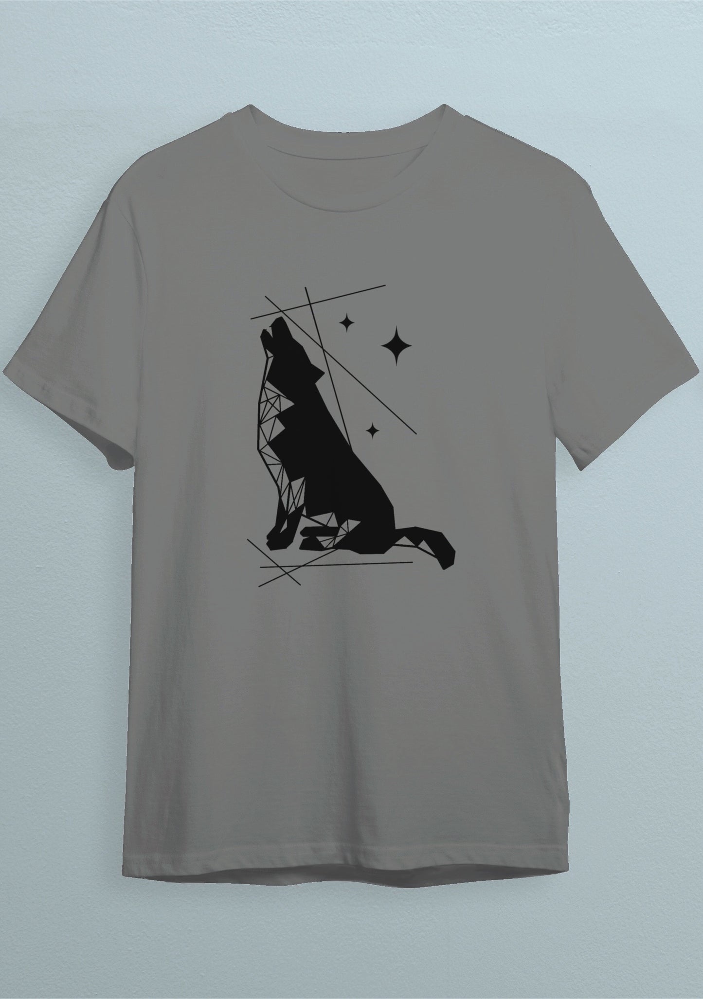 Unisex-T-Shirt, Wolf.