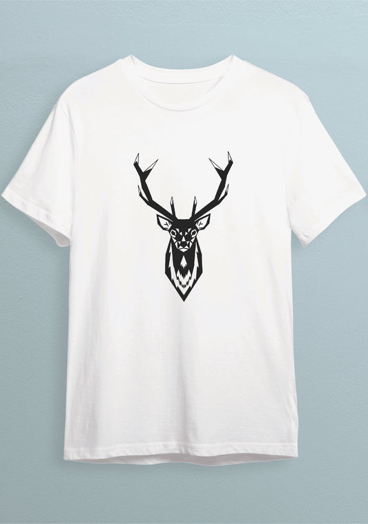 T-shirt unisexe, cerf.