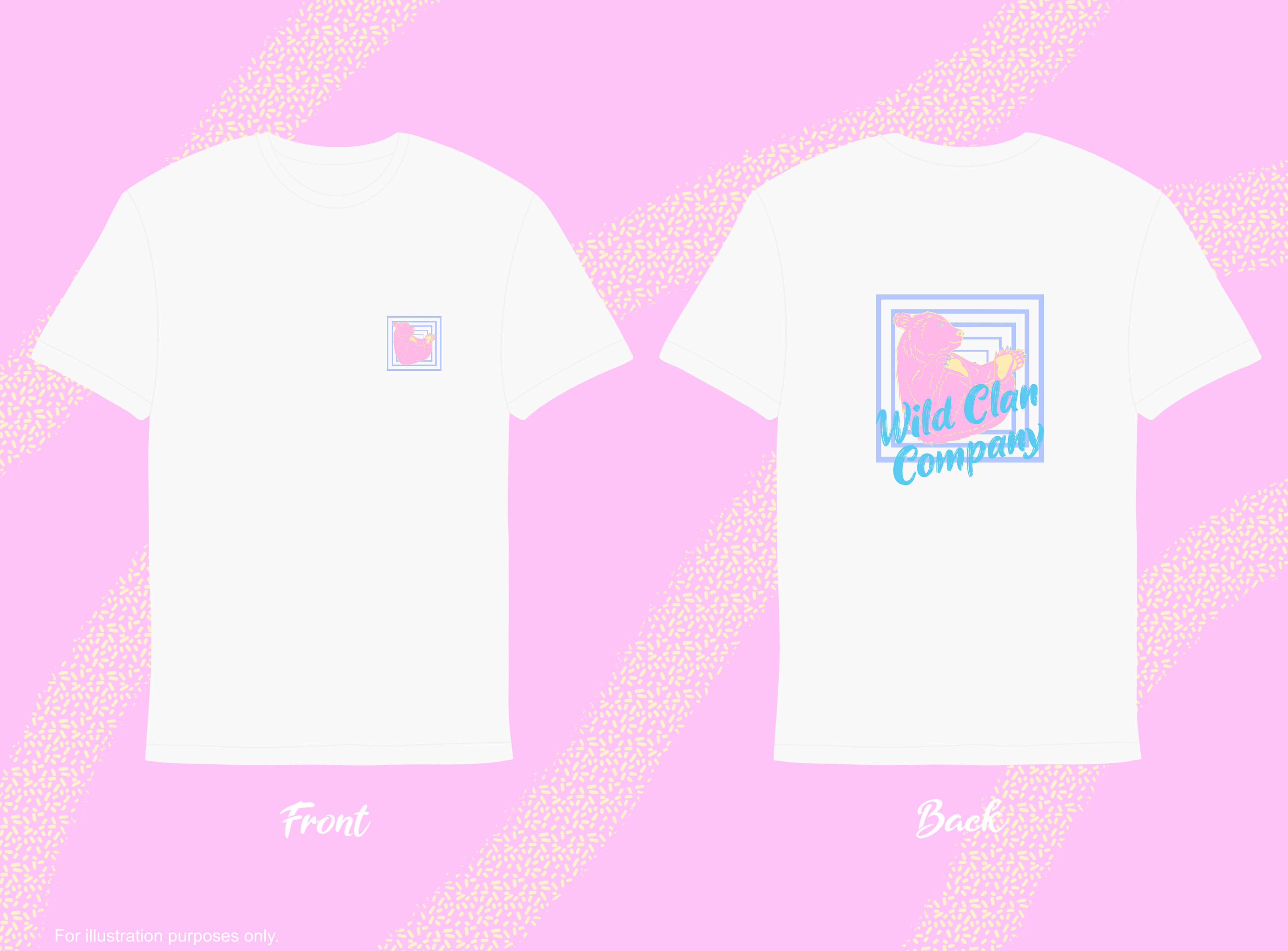 Pink Bravepaw Bear T-shirt